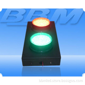 120mm Traffic Light with Cobweb Lens Red and Green
